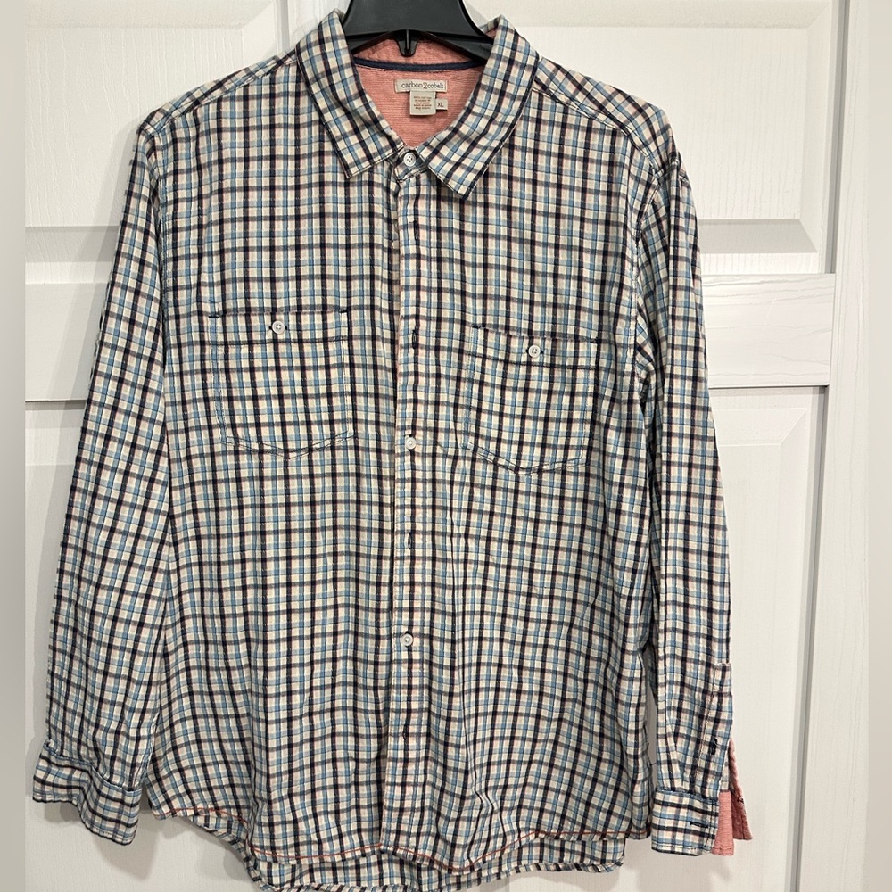 Men's Multicolor Carbon2Cobat Plaid Shirt